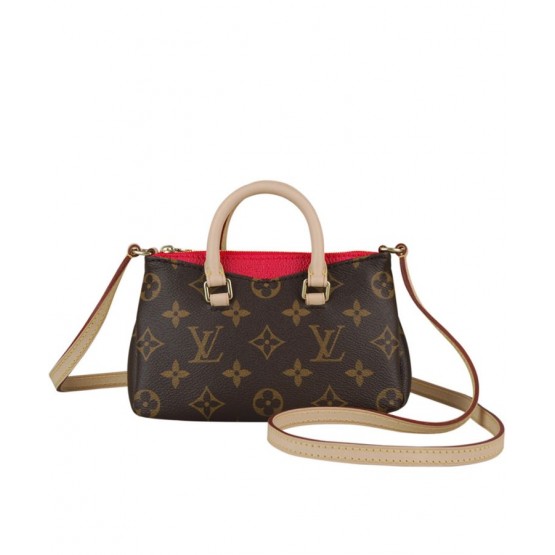 Louis Vuitton Nano Pallas M61254 Red