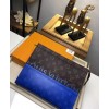 Louis Vuitton Pochette Voyage MM M63066 Blue