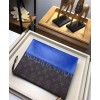 Louis Vuitton Pochette Voyage MM M63066 Blue