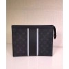 Louis Vuitton Pochette Voyage MM M64440 Black