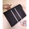 Louis Vuitton Pochette Voyage MM M64440 Black