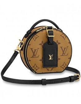 Louis Vuitton Mini Boite Chapeau Handbag M68276 Apricot