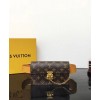 Louis Vuitton S Lock Belt Pouch MM M68549 Brown