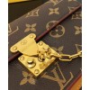 Louis Vuitton S Lock Belt Pouch MM M68549 Brown