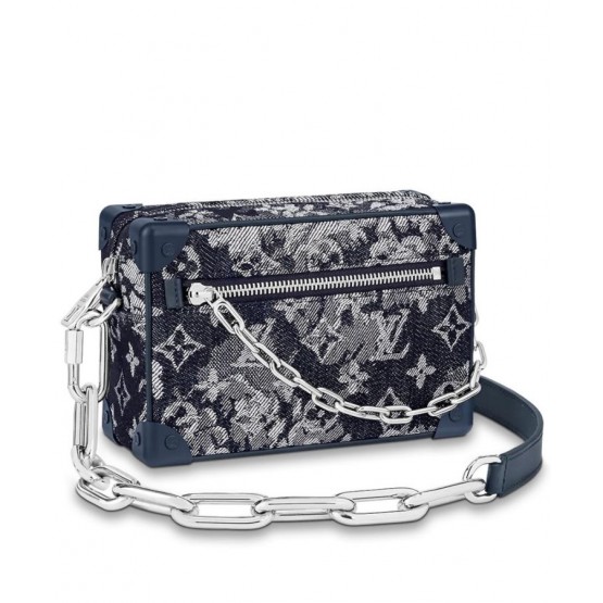 Louis Vuitton Mini Soft Trunk M80033 Dark Blue