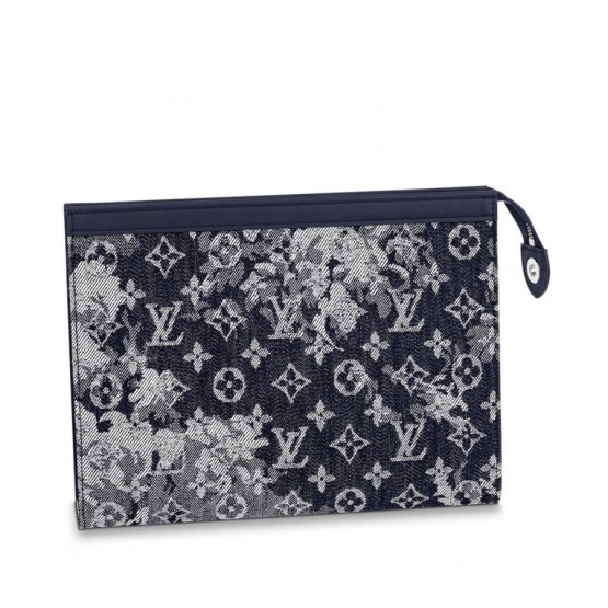 Louis Vuitton Pochette Voyage M80034 Dark Blue