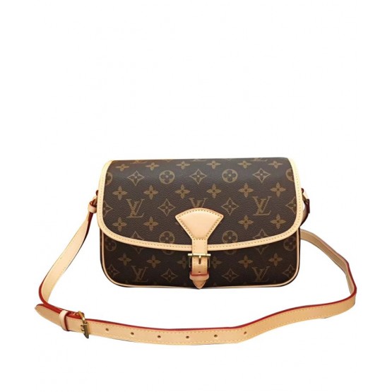 Louis Vuitton Monogram Sologne Shoulder Bag M42250 Brown