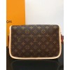 Louis Vuitton Monogram Sologne Shoulder Bag M42250 Brown