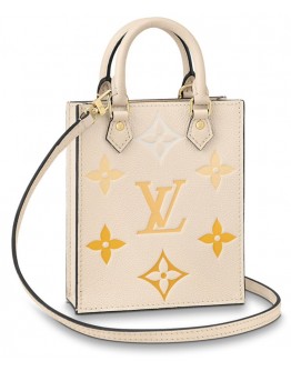 Louis Vuitton Petit Sac Plat M80449 Cream