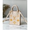 Louis Vuitton Petit Sac Plat M80449 Cream