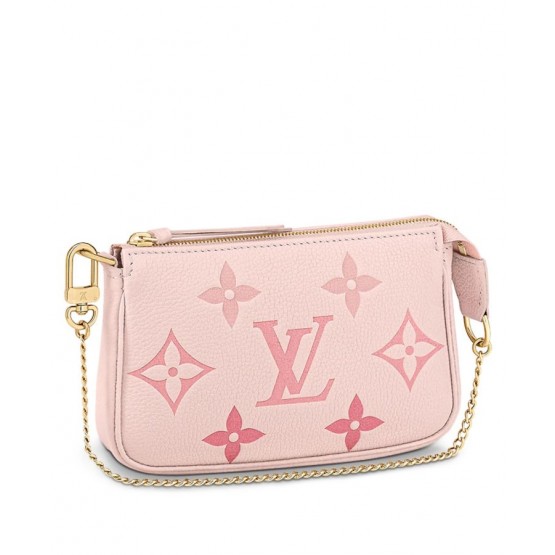 Louis Vuitton Mini Pochette Aessoires M80501 Pink
