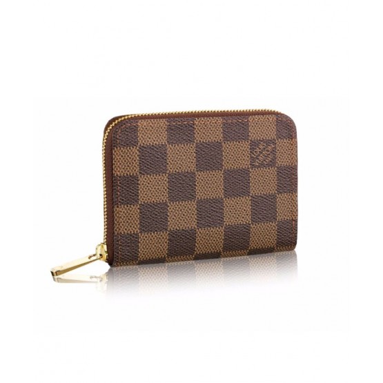 Louis Vuitton Zippy Coin Purse N63070 Brown