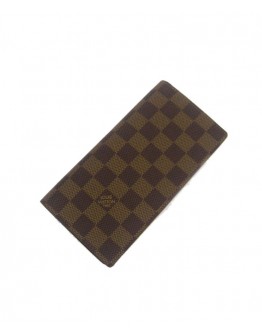 Louis Vuitton Damier Wallet N60825 Brown