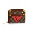 Louis Vuitton Zippy Coin Purse M63834 Brown