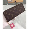 Louis Vuitton Clemence Wallet M64201 Peachblow
