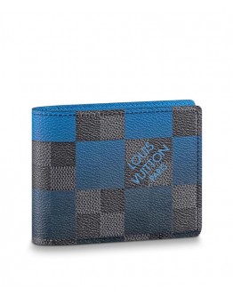 Louis Vuitton Multiple Wallet N40414 Blue