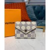 Louis Vuitton Zoe Wallet N60251 White