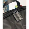 Prada Nylon And Saffiano Leather Backpack Black