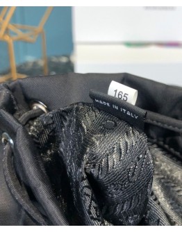 Prada Duet nylon shoulder bag Black