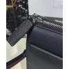 Prada Saffiano Leather Pouch 2VF032 Black
