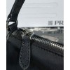Prada Re-Edition 2005 nylon and Saffiano leather mini-bag 1NE633 Black