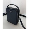 Prada Brique Saffiano Leather Cross-Body Bag 2VH066