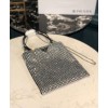 Prada Satin Handbag with Decoration 1BA253