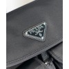 Prada logo plaque shoulder bag 1BD225 Brown