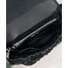 Prada Gaufre Nappa Leather Shoulder Bag 1BD289 Black