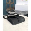 Prada nylon and saffiano leather smartphone case 2ZH108 Black