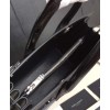 Saint Laurent Sac De Jour Croc-embossed Leather Cross-body Bag Black