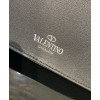 Valentino Garavani Leather Vltn Belt Bag Black