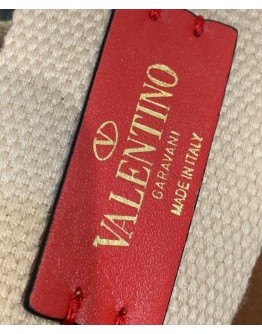Valentino Garavani Small Vring Grainy Calfskin Crossbody Bag