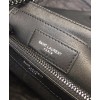 Saint Laurent Small Loulou Bag In Y Quilted Leather 494699 Black