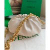 Bottega Veneta The Belt Chain Pouch White