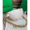 Bottega Veneta The Belt Chain Pouch White