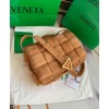 Bottega Veneta Padded Cassette Bag 591970 Light Coffee