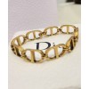Dior 30 Montaigne Chain Link Bracelet Golden