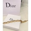 Dior 30 Montaigne Chain Link Bracelet Golden