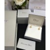 Dior Rose Des Vents Earrings White