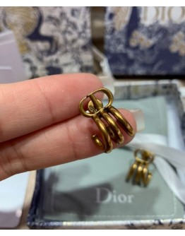 Dior 30 Montaigne Earrings Golden