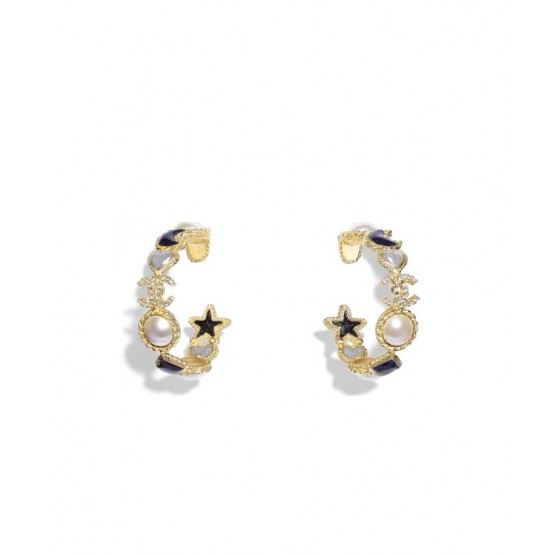 C-C Earrings Golden