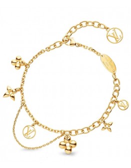 Louis Vuitton Blooming Supple Bracelet Golden