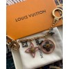 Louis Vuitton Blooming Flowers Chain Bag Charm Golden