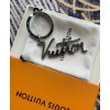 Louis Vuitton LV Autograph Keychain Silver