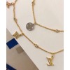 Louis Vuitton Idylle Blossom Charms Necklace 3 Golds And Diamonds Golden