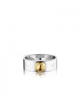 Louis Vuitton Nanogram Ring Silver