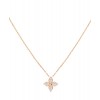 Louis Vuitton Star Blossom Pendant Pink Gold And Diamonds Red