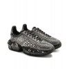 Jimmy Choo Diamond/F embellished leather sneakers