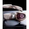Bvlgari 18ct pink-gold and stainless steel watch Henna